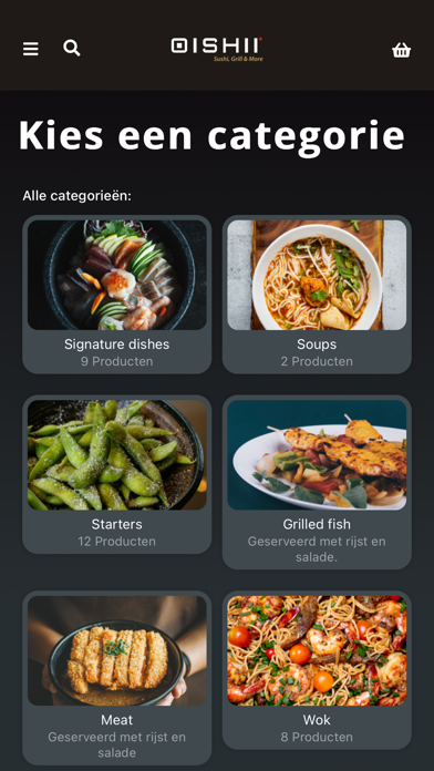 Oishii - Sushi, Grill & More Screenshot