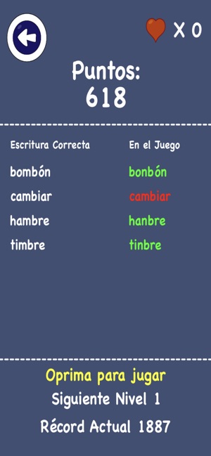 Brinca Palabras on the App Store