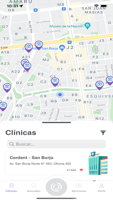 MapSalud (Seguro de salud) Screenshot