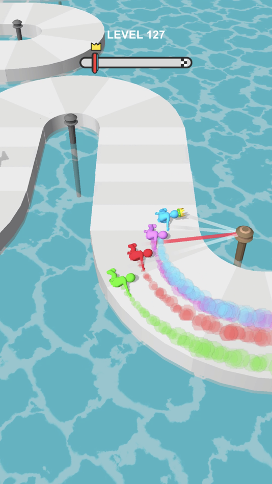 #1. Sling Race 3D! (iOS) Bởi: Hamba Studio Ltd.