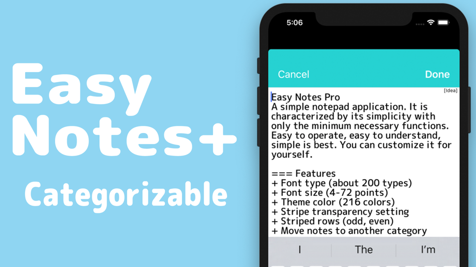Easy Notes Pro - 1.8.1 - (iOS)