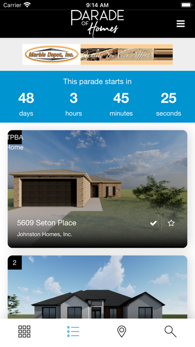 Amarillo Parade of Homes Screenshot