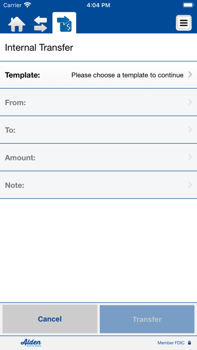 Alden State Bank Business Screenshot