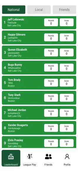 Game screenshot Golf League US apk