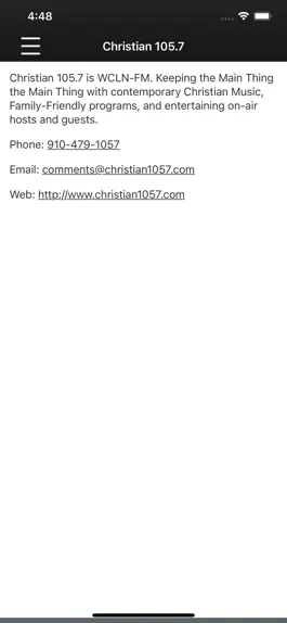 Game screenshot Christian 105.7 hack