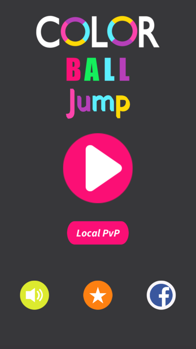 Screenshot #1 pour Color Ball Jump : Puzzle Game