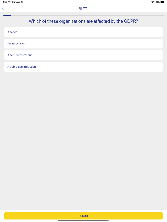 EDU DAPRO Privacy Knowledge