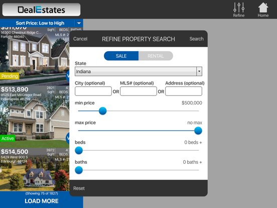 Screenshot #5 pour DealEstates Client