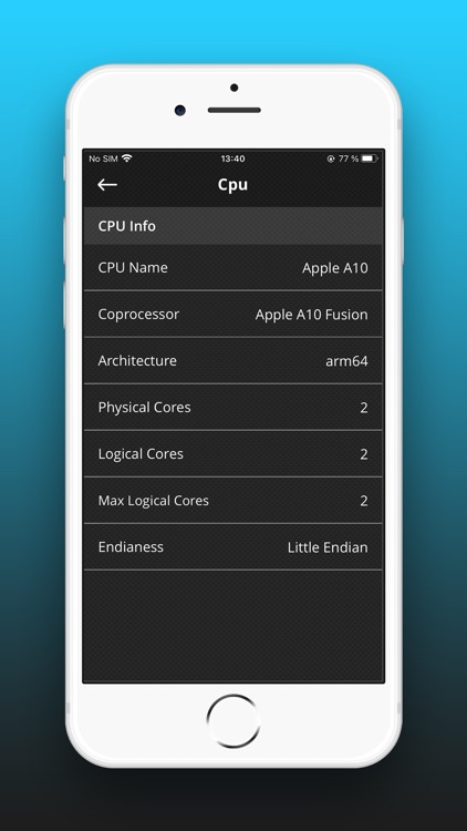 CPU Monitor - RAM,OS & Battery screenshot-3