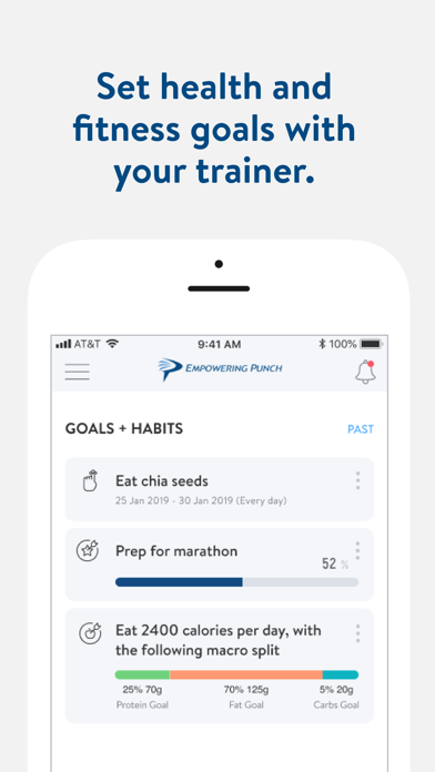 Empowering Punch Fitness Screenshot