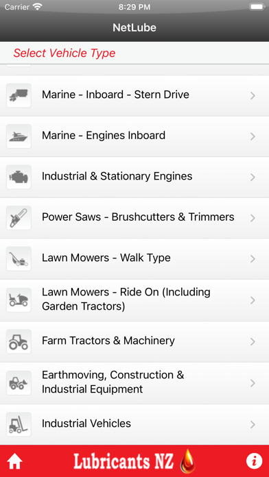 Screenshot #2 pour NetLube Lubricants NZ