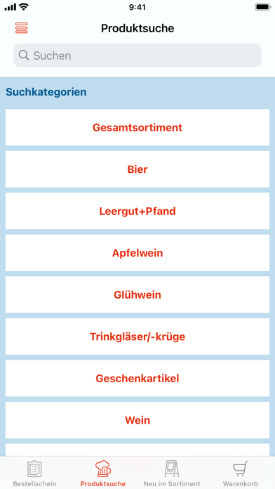 Hörl Getränke Shop Screenshot