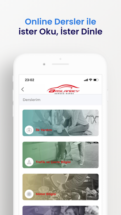 Arslanbey Sürücü Kursu Screenshot