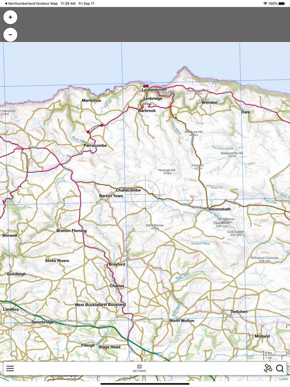 Screenshot #6 pour Exmoor Outdoor Map