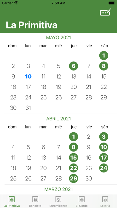 LotoMovil Screenshot