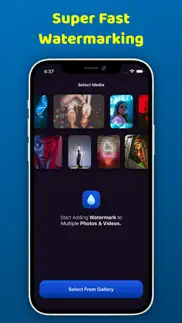 batch watermark videos & photo iphone screenshot 1