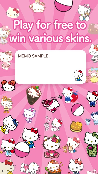 Notepad Sanrio characters Screenshot