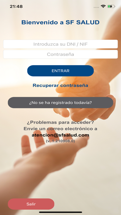 Screenshot #1 pour SF Salud app