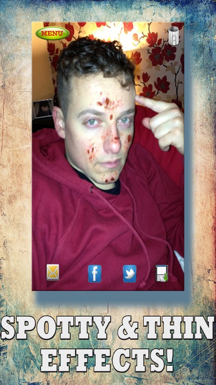 Uglify - Ugly Spotty Face Make