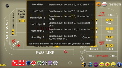 Craps Deluxe screenshot1