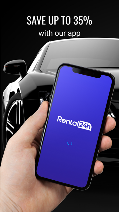 RENTAL24H.com Car Rental App Screenshot