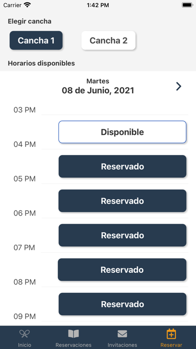 El club de la raqueta Screenshot