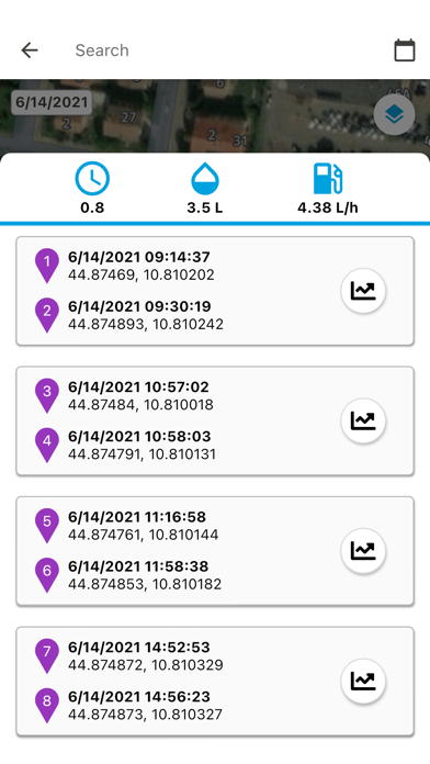 Landini Fleet Management Screenshot