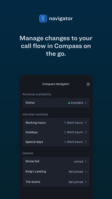 Screenshot #1 pour Compass Navigator