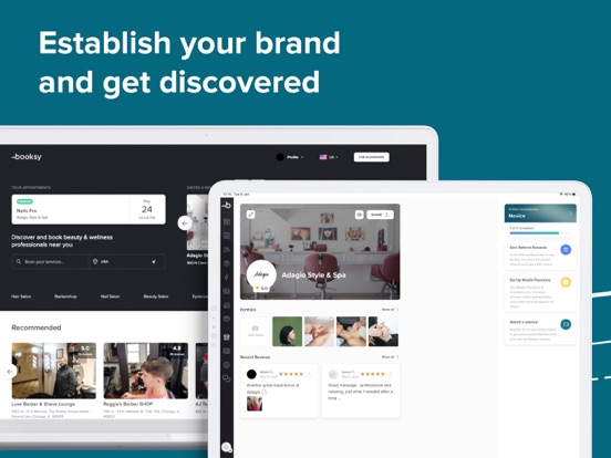 Booksy Biz Pro: Tablet App