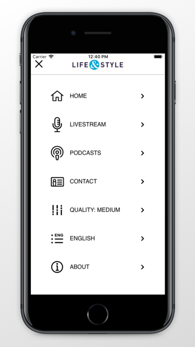 Radio Life & Style Screenshot