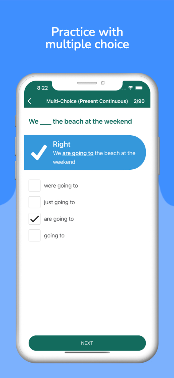 12 English tenses practice