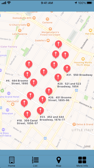 Cast Iron SoHo Walking Tour Screenshot