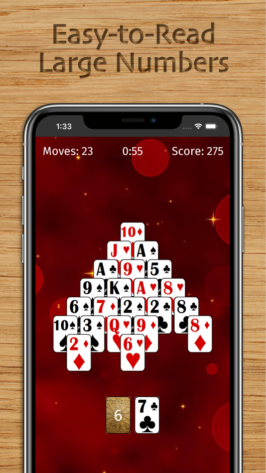 #10. Pyramid ++ Solitaire Card Game (iOS) 由: Logick LLC