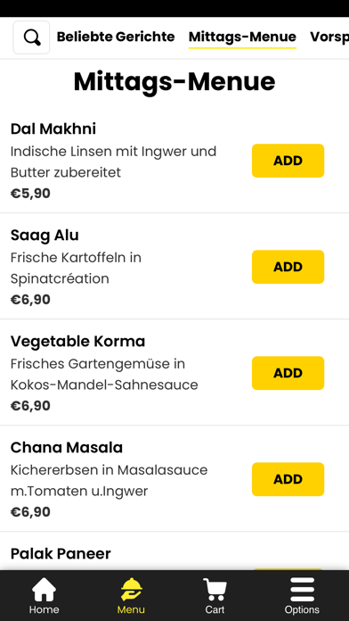 Restaurant Sahaj Screenshot