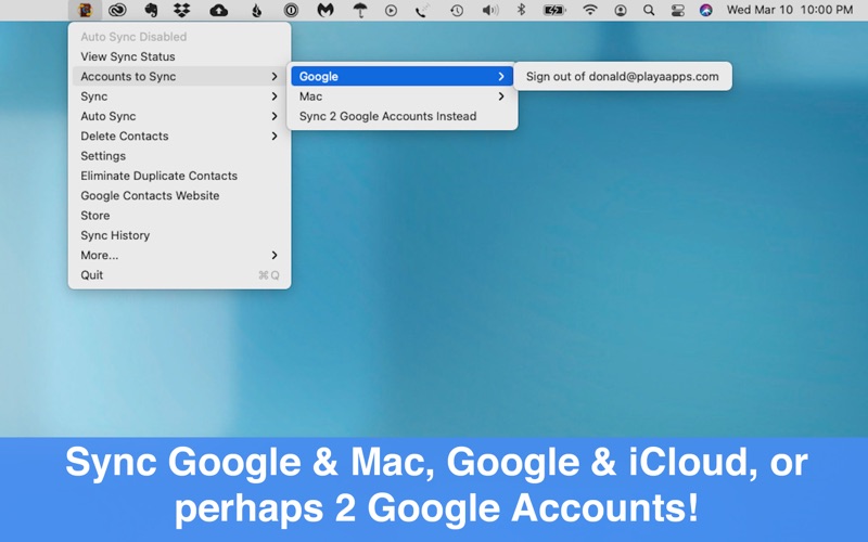 Contacts Sync - Pro Screenshot