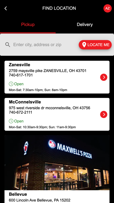 Maxwell's Pizza Screenshot