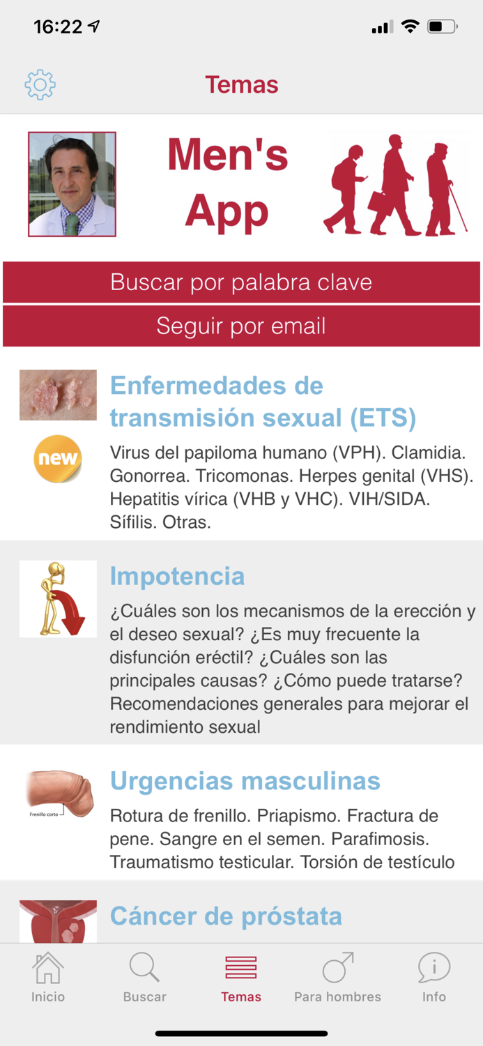 Mens App - Salud del Hombre