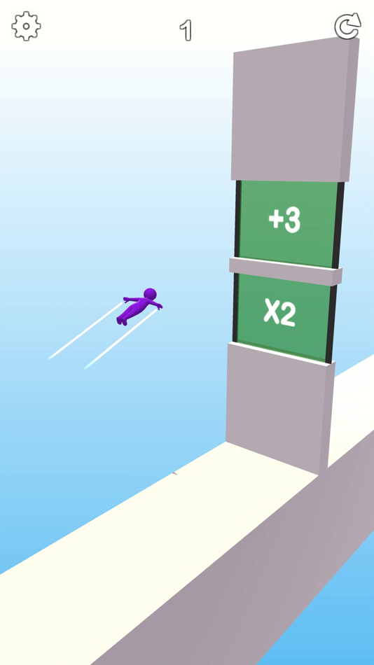#1. Multiflyer 3D (iOS) 由: Manish Kumar