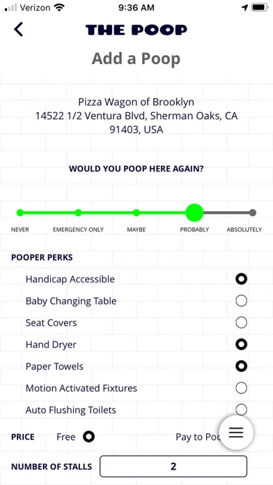 The Poop - Bathroom Finder Screenshot