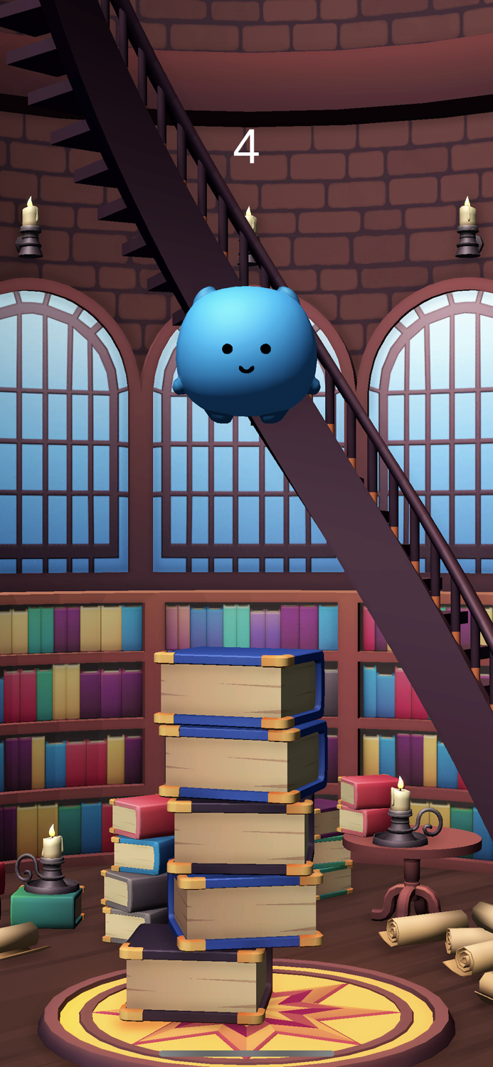 Bloo Jump - Game for bookworms