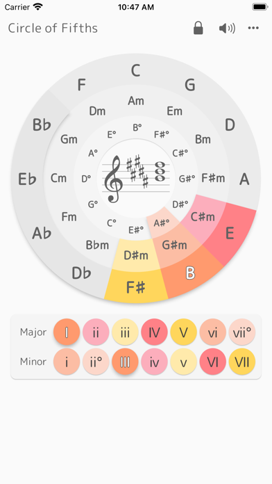 Circle of Fifths Screenshot