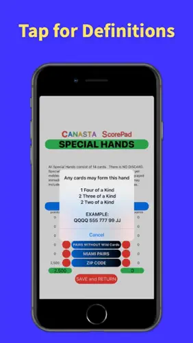 Canasta ScorePad screenshot 5