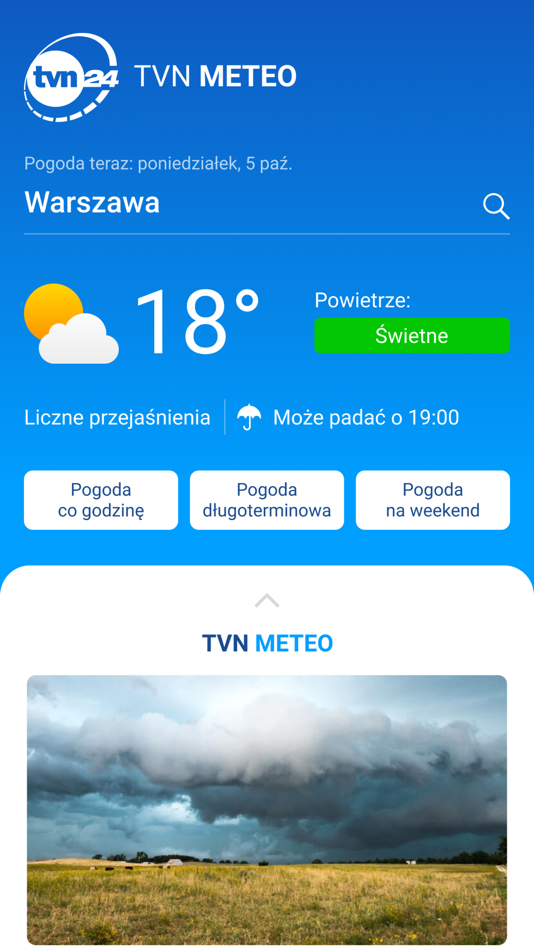 Pogoda TVN Meteo - 4.0.4 - (iOS)