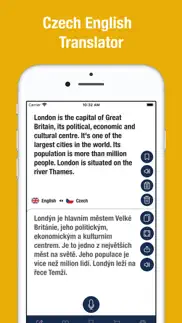 czech to english translator iphone screenshot 1