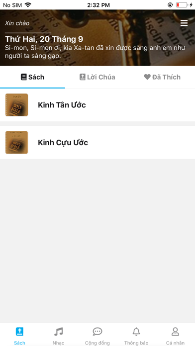 JHS Lời Chúa Hôm Nay Screenshot