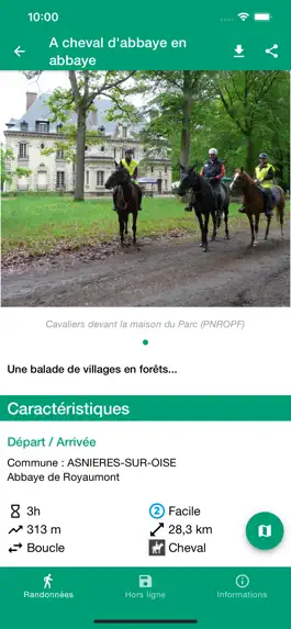 Game screenshot Balades Parcs naturels IDF apk