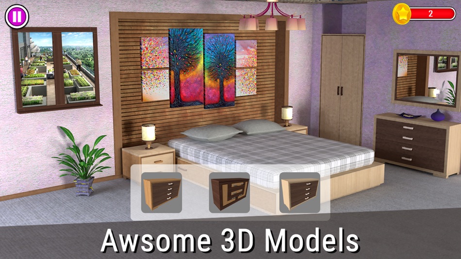 Design My Home 3D House Fliper - 1.1 - (iOS)