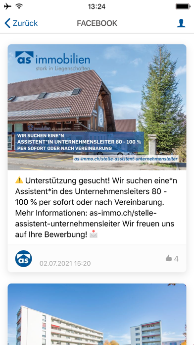 as immobilien ag app Screenshot