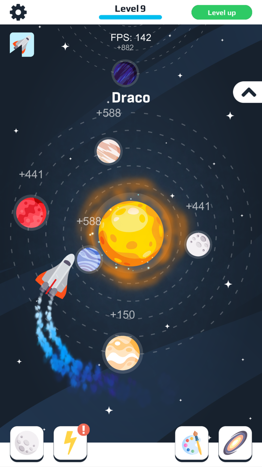 #6. Idle Cosmo Maker: Galaxy Space (iOS) 由: Airlab Ltd.