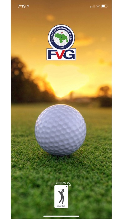 Venezuela Golf Federation Screenshot